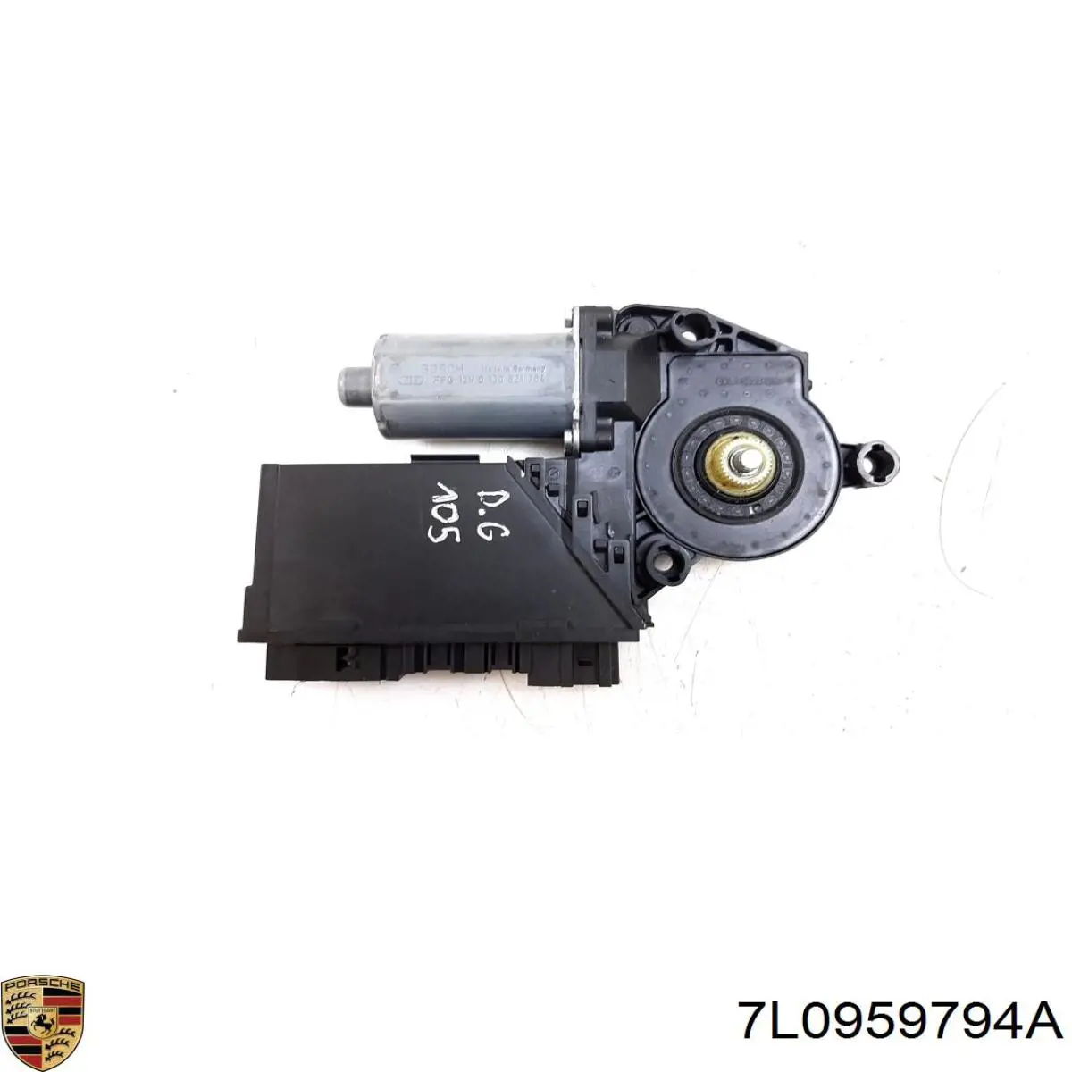 7L0959794A Porsche motor de acionamento de vidro da porta traseira direita