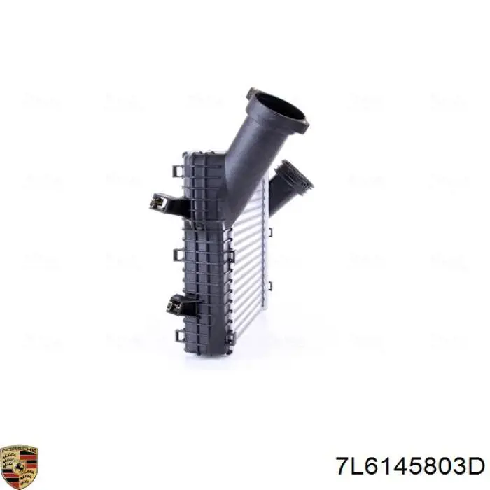 Купить 7L6145803D Porsche Интеркулер