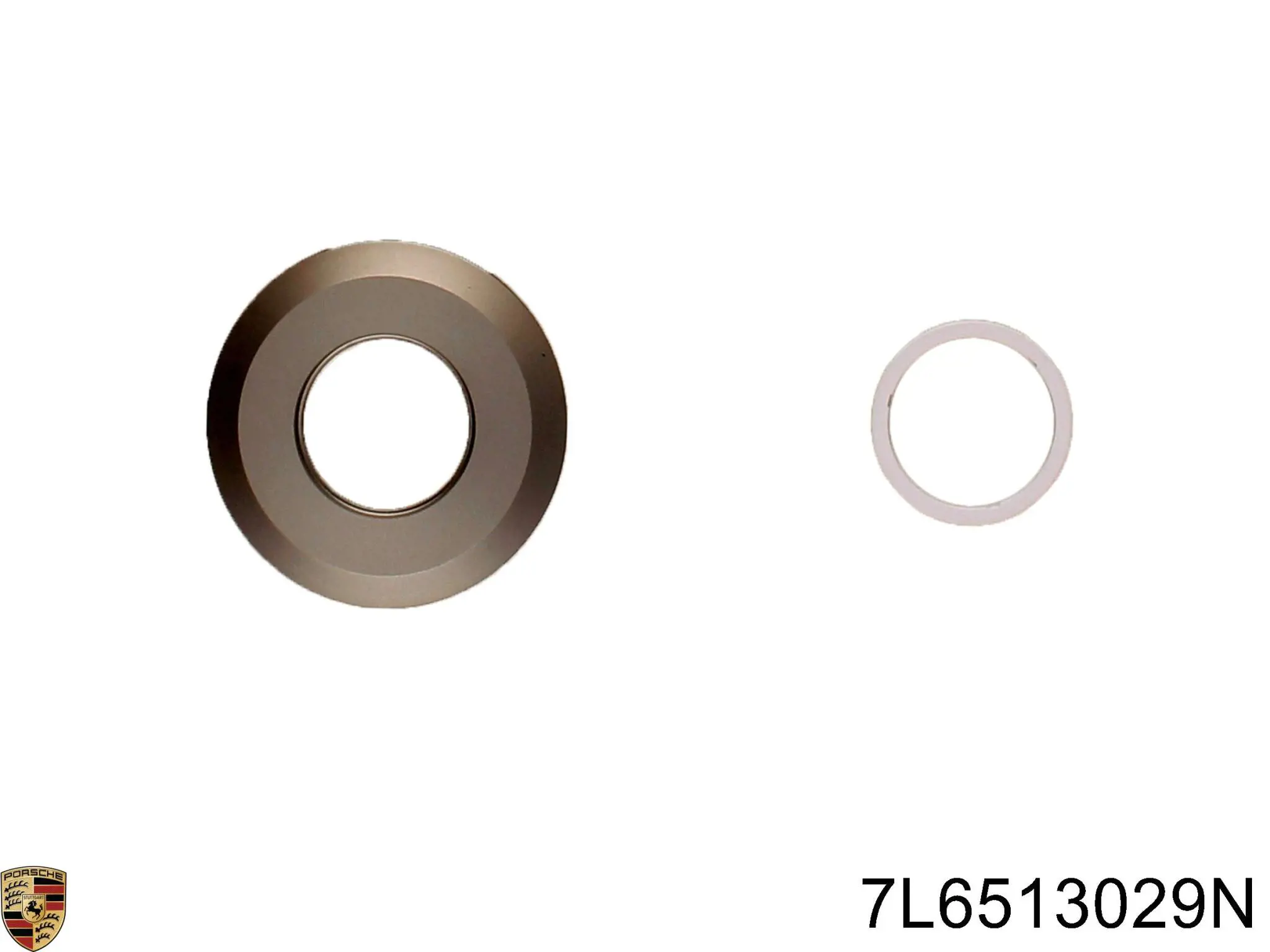 Купить 7L6513029N Porsche Амортизатор задней подвески