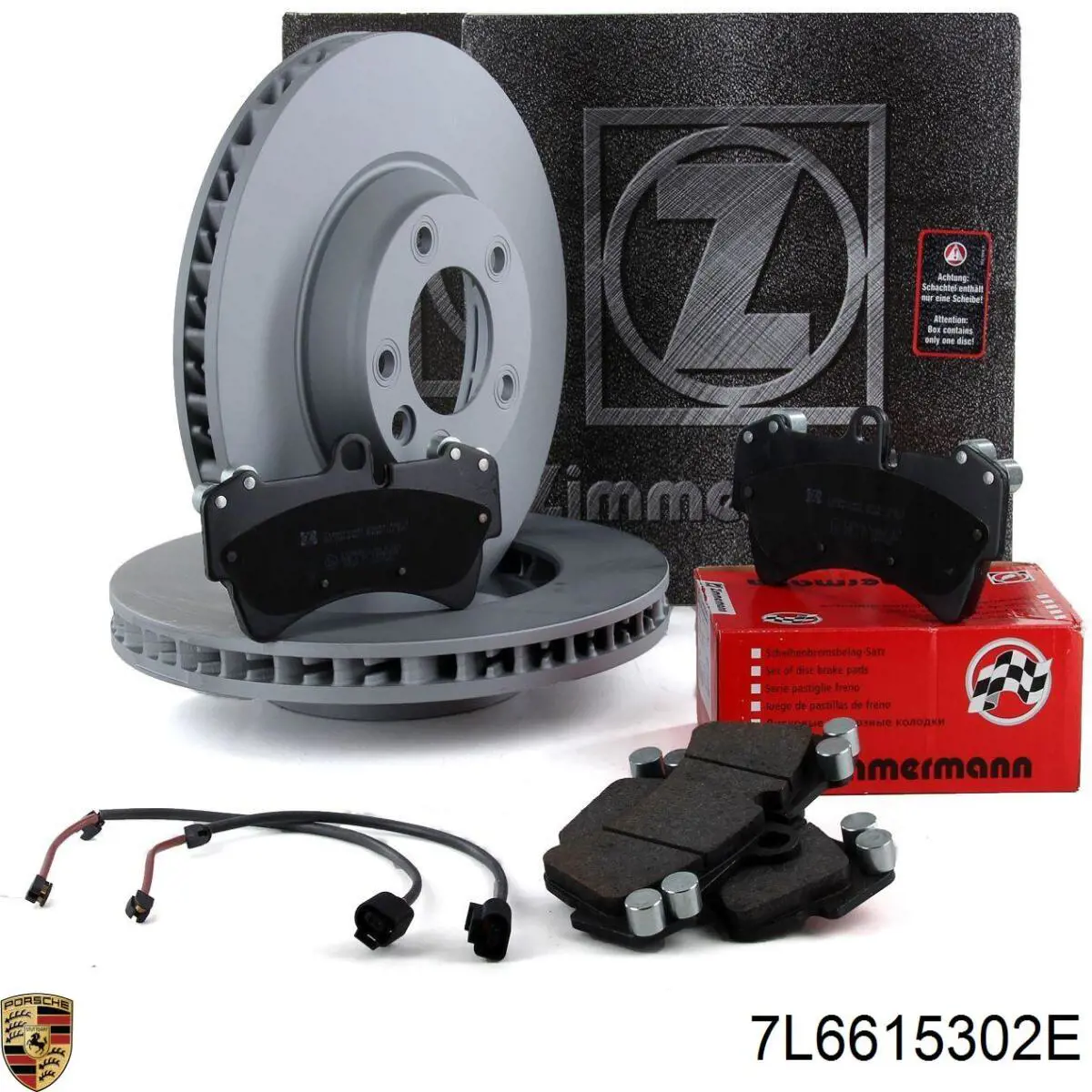 Купить 7L6615302E Porsche Ротор тормозной