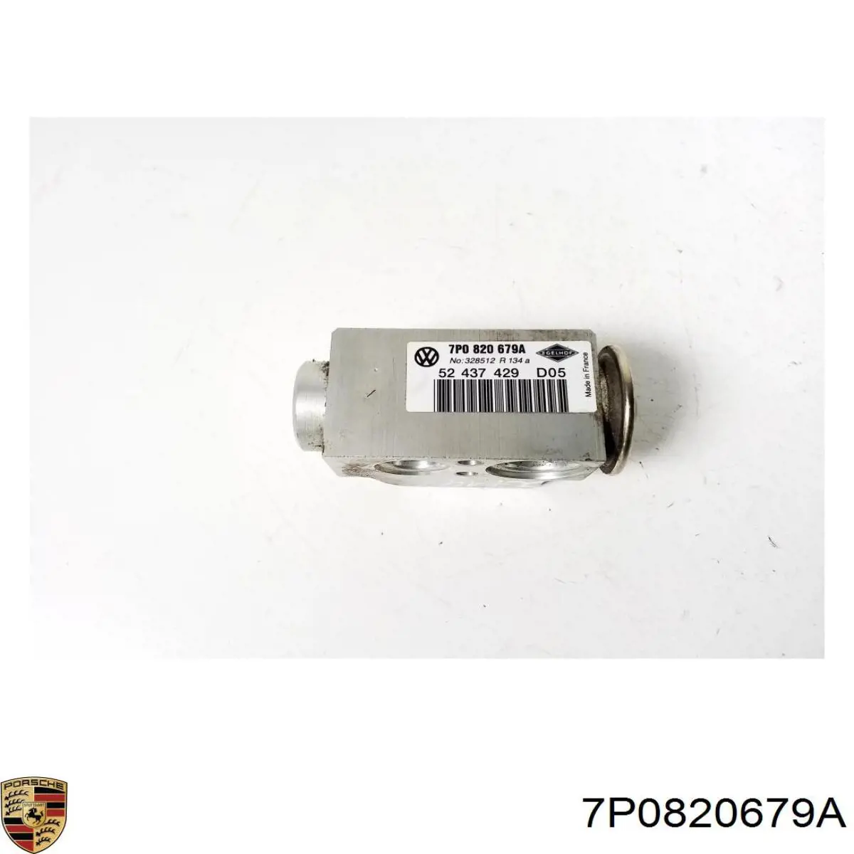 Купить 7P0820679A Porsche Клапан TRV кондиционера
