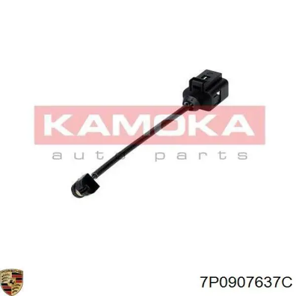 Датчик износа тормозных колодок задний 7P0907637C Porsche