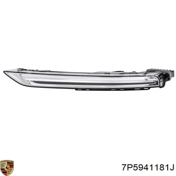 7P5941181J Porsche Передний фонарь указателя поворота