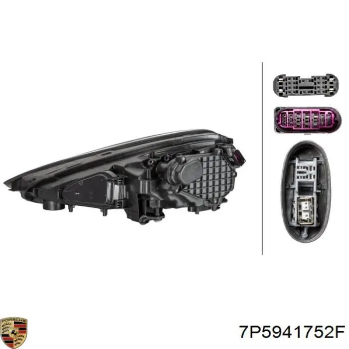 7P5941752F Porsche 