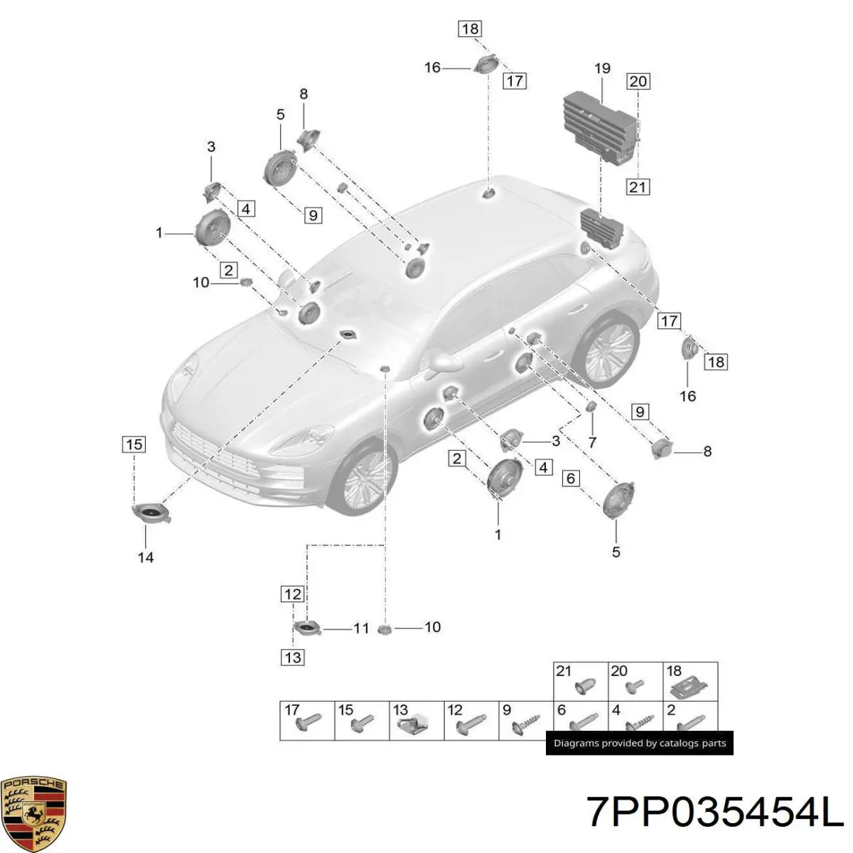  7PP035454L Porsche