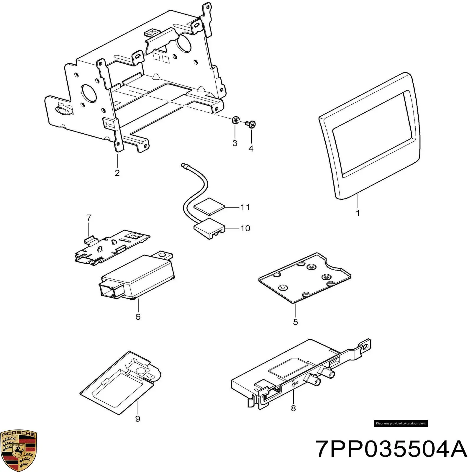  Porsche 7PP035504A цена, от 19.00 USD