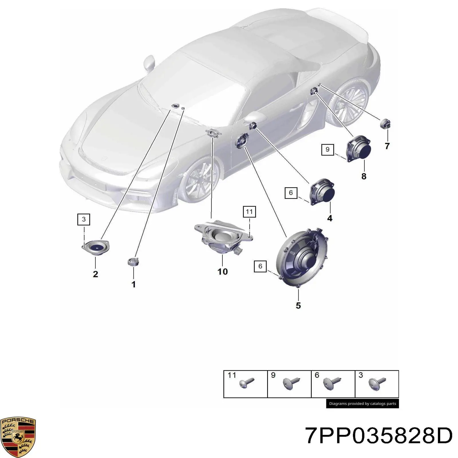 7PP035828D Porsche 