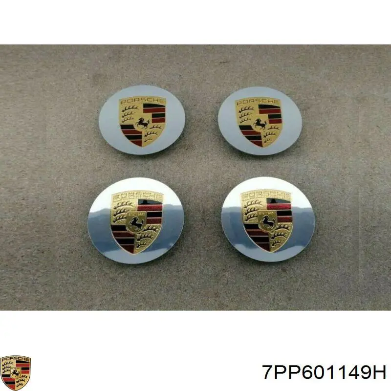 Купить 9Y0601149A Porsche Колпаки