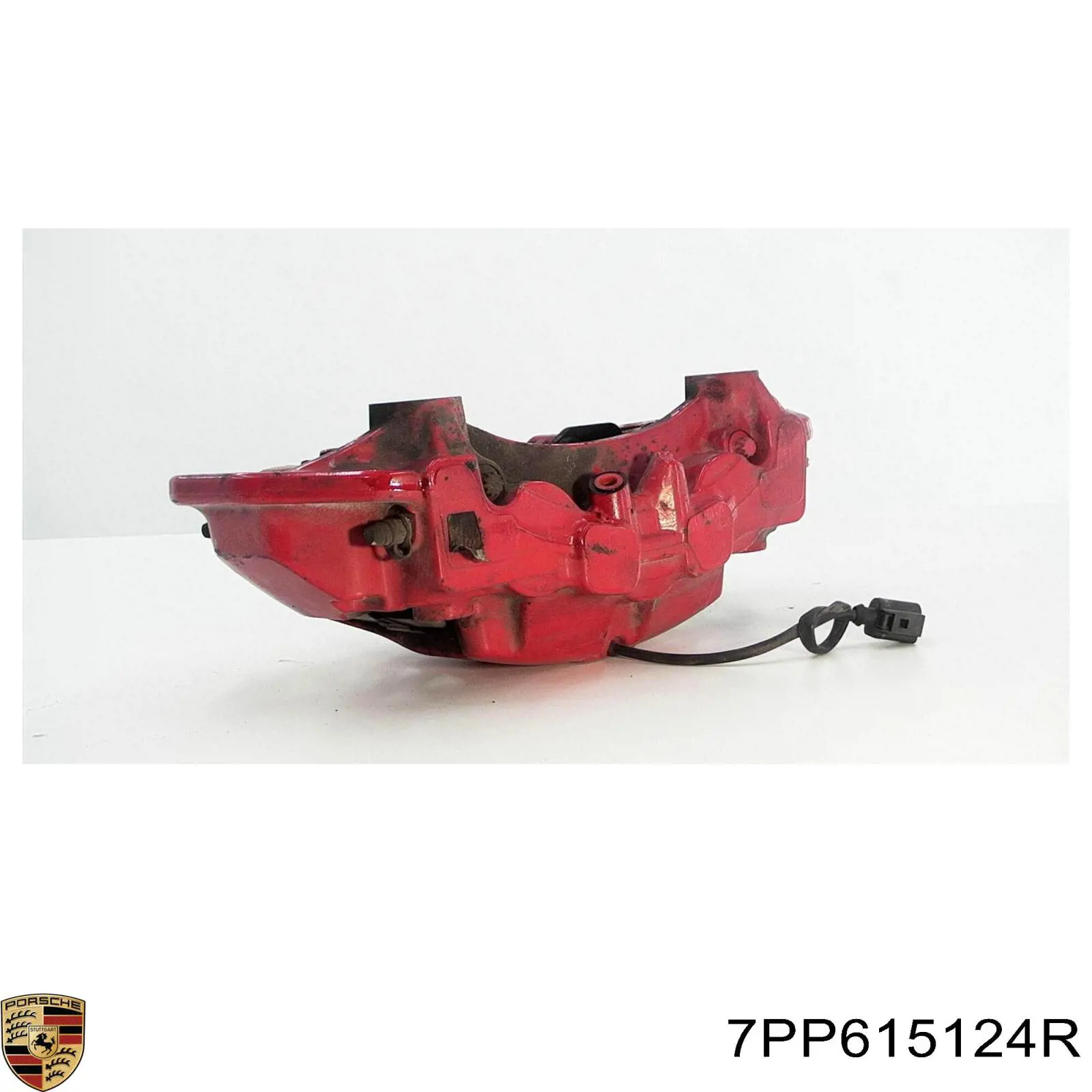 Купить 7PP615124R Porsche Суппорт тормозной передний левый
