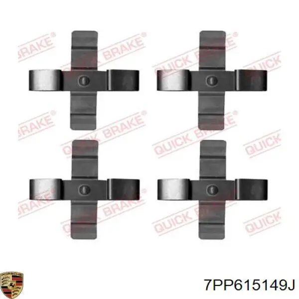 7PP615149J Porsche 