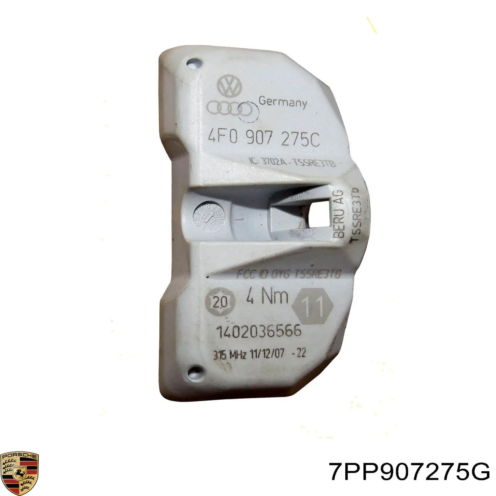 Купить 7PP907275G Porsche Датчик контроля давления в шинах
