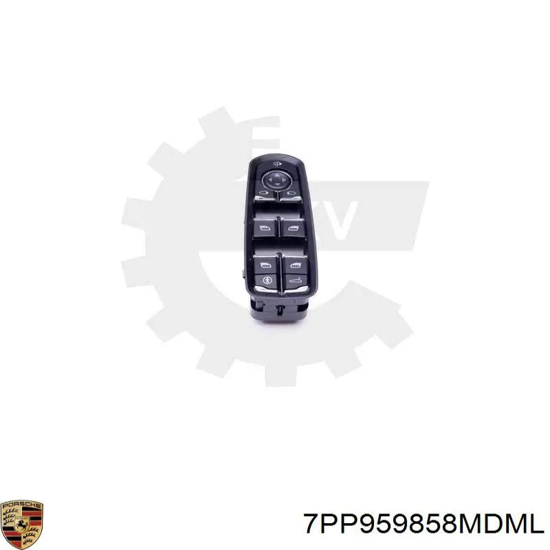 Кнопочный блок управления стеклоподъемником передний левый Casco CWR73045AS цена, от 41.03 USD