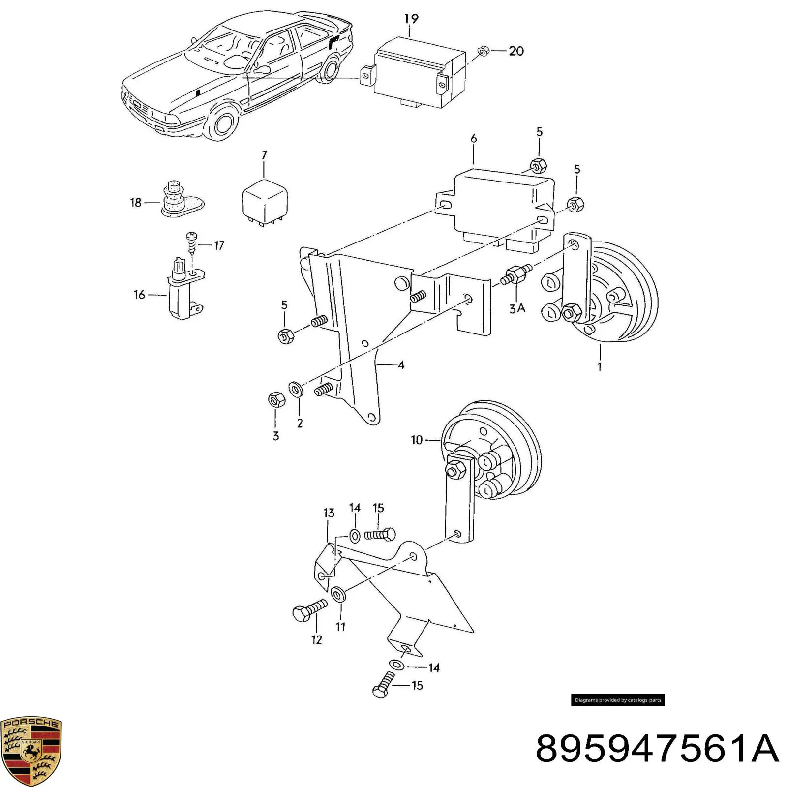  895947561A Porsche