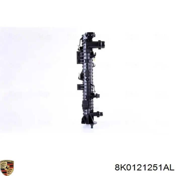 Купить 8K0121251AL Porsche Радиатор водяной