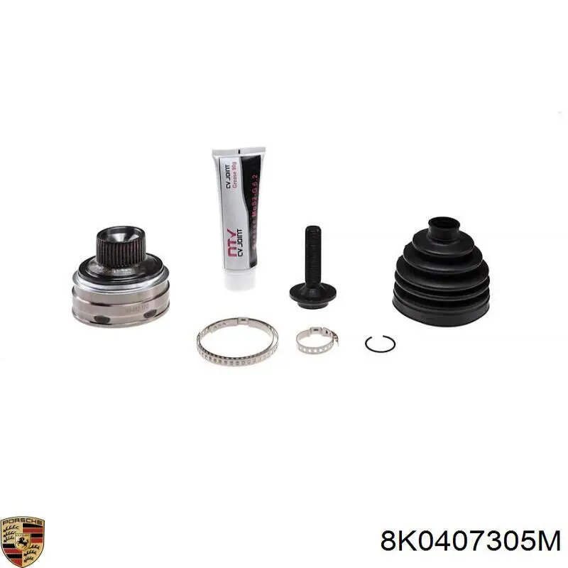 Граната колесная Porsche 8K0407305M цена, от 183.62 USD