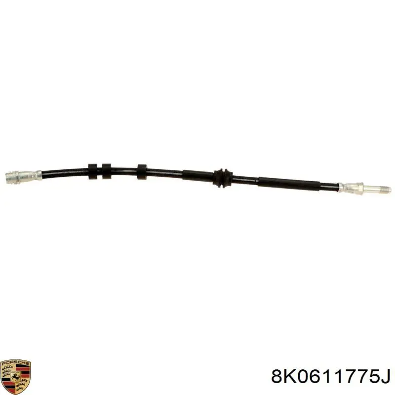 Тормозной шланг задний Porsche 8K0611775J цена, от 6.33 USD