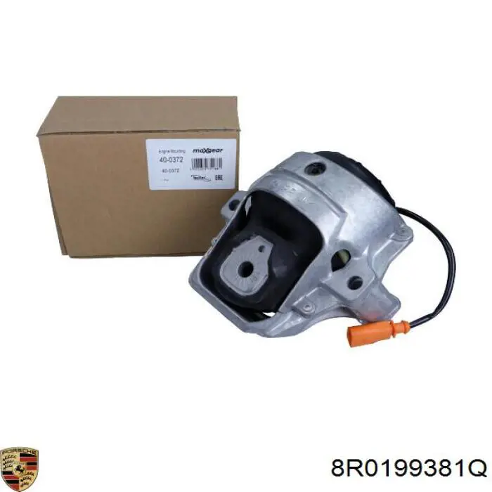 Купить 8R0199381Q Porsche Левая подушка двигателя