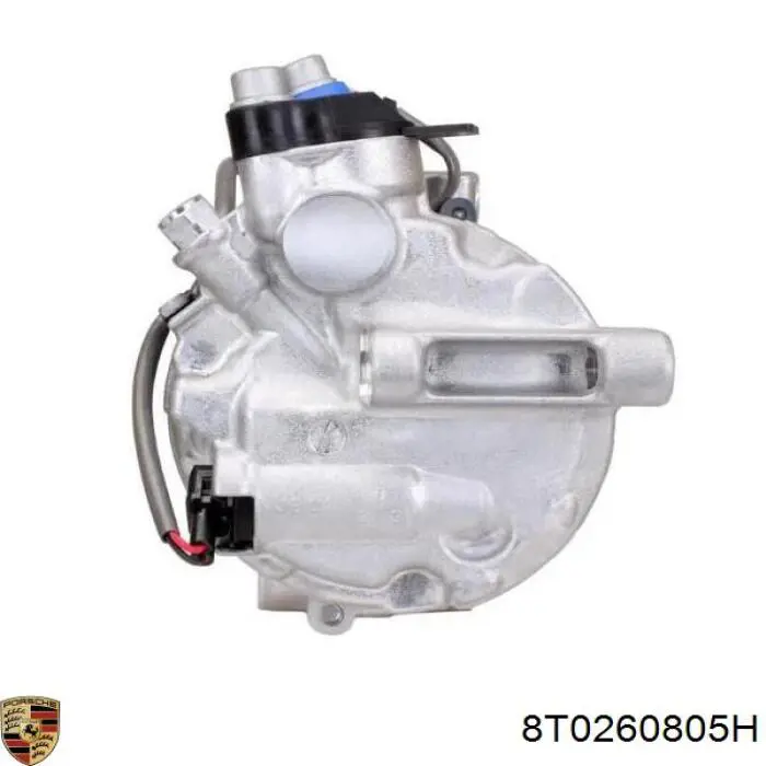 Компрессор системы кондиционирования Porsche 8T0260805H цена, от 248.31 USD
