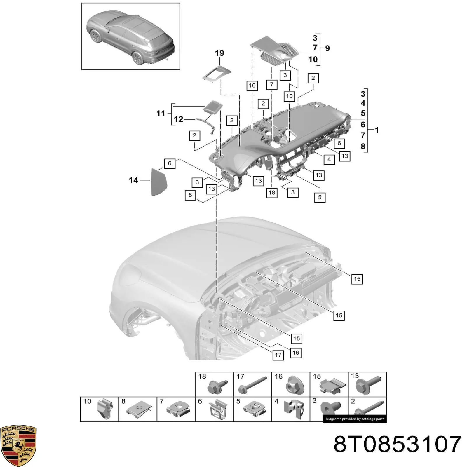  VAG 8T0853107
