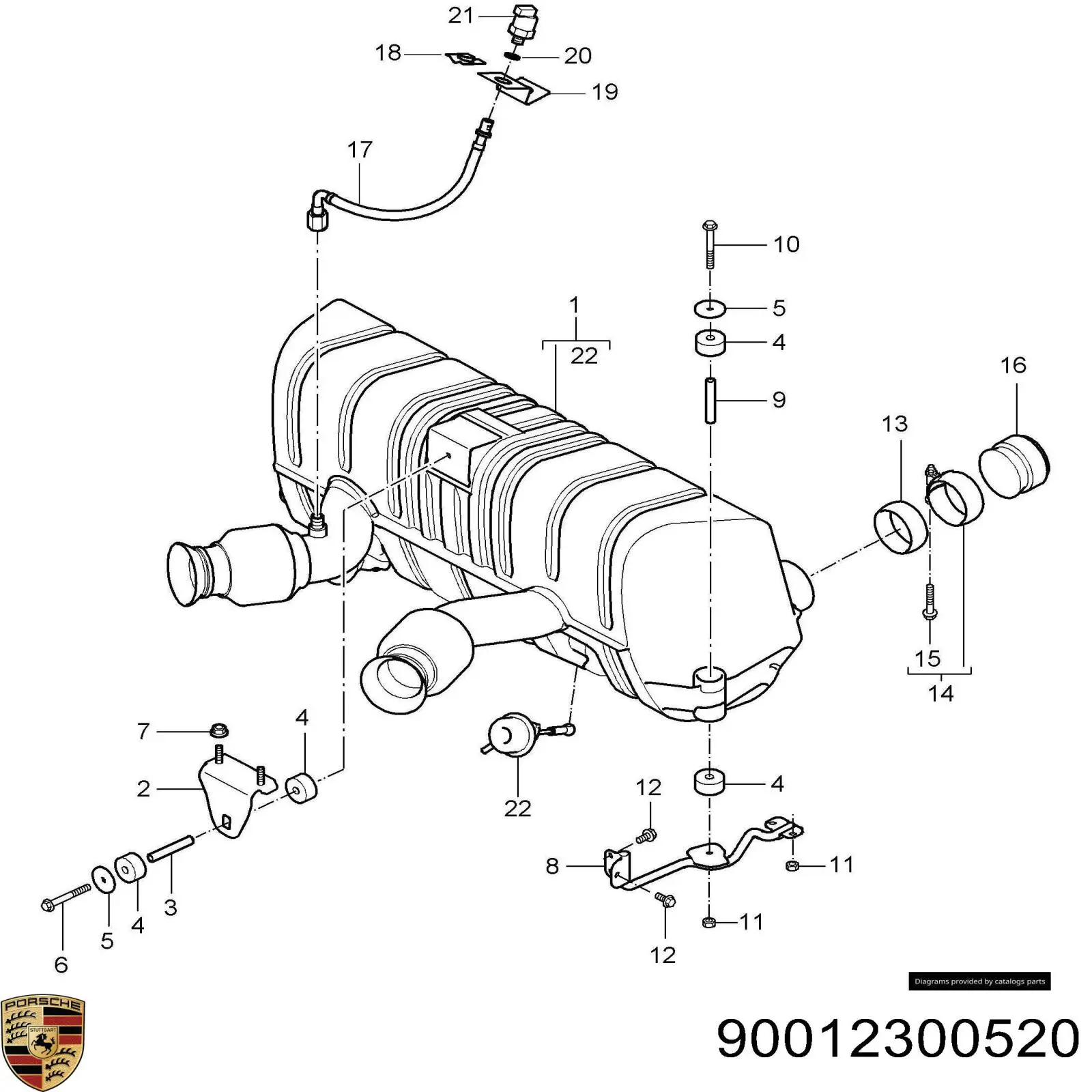  Porsche 90012300520 цена, от 2.09 USD