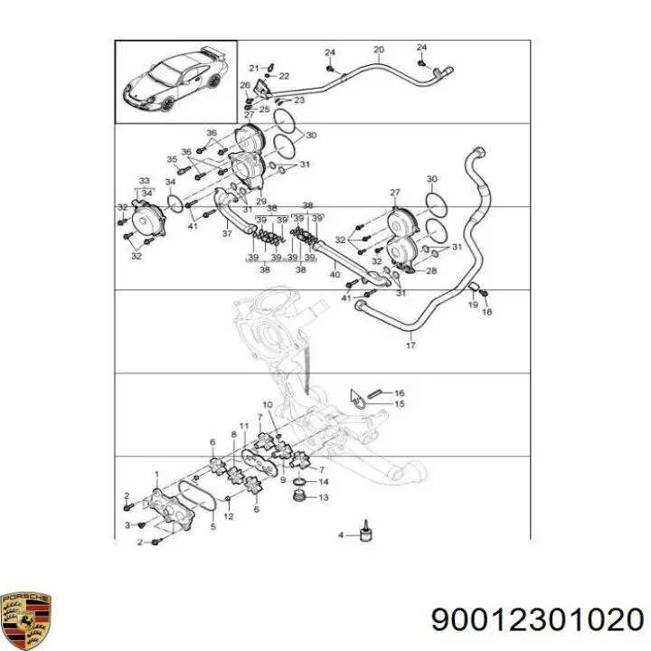  90012301020 Porsche
