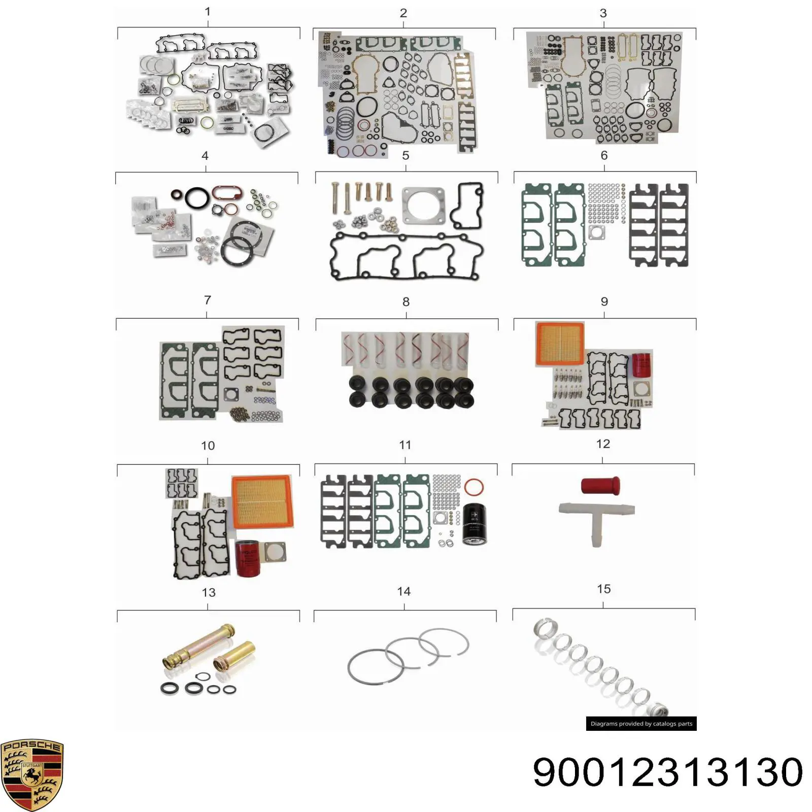  Porsche 90012313130