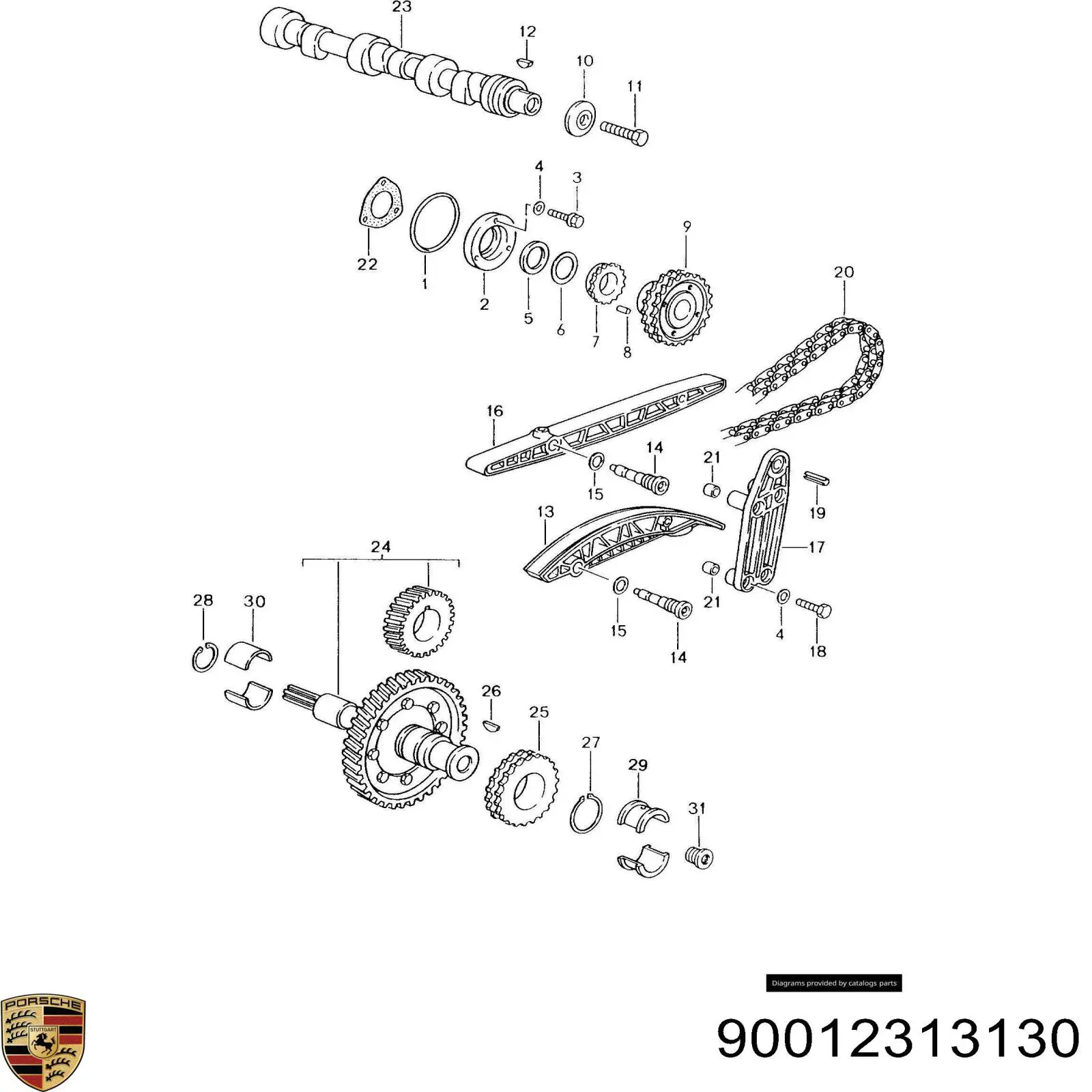  Porsche 90012313130 цена, от 6.19 USD