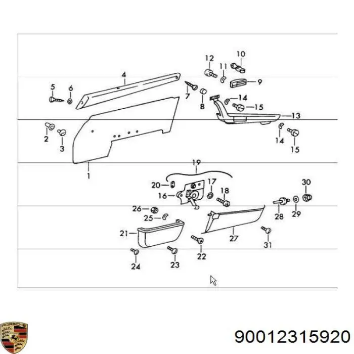90012315920 Porsche