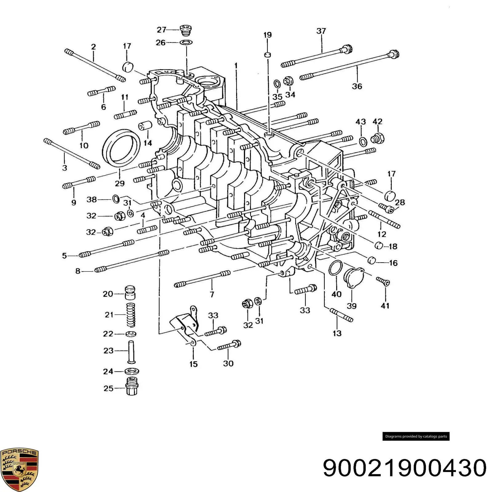 90021900430 Porsche 