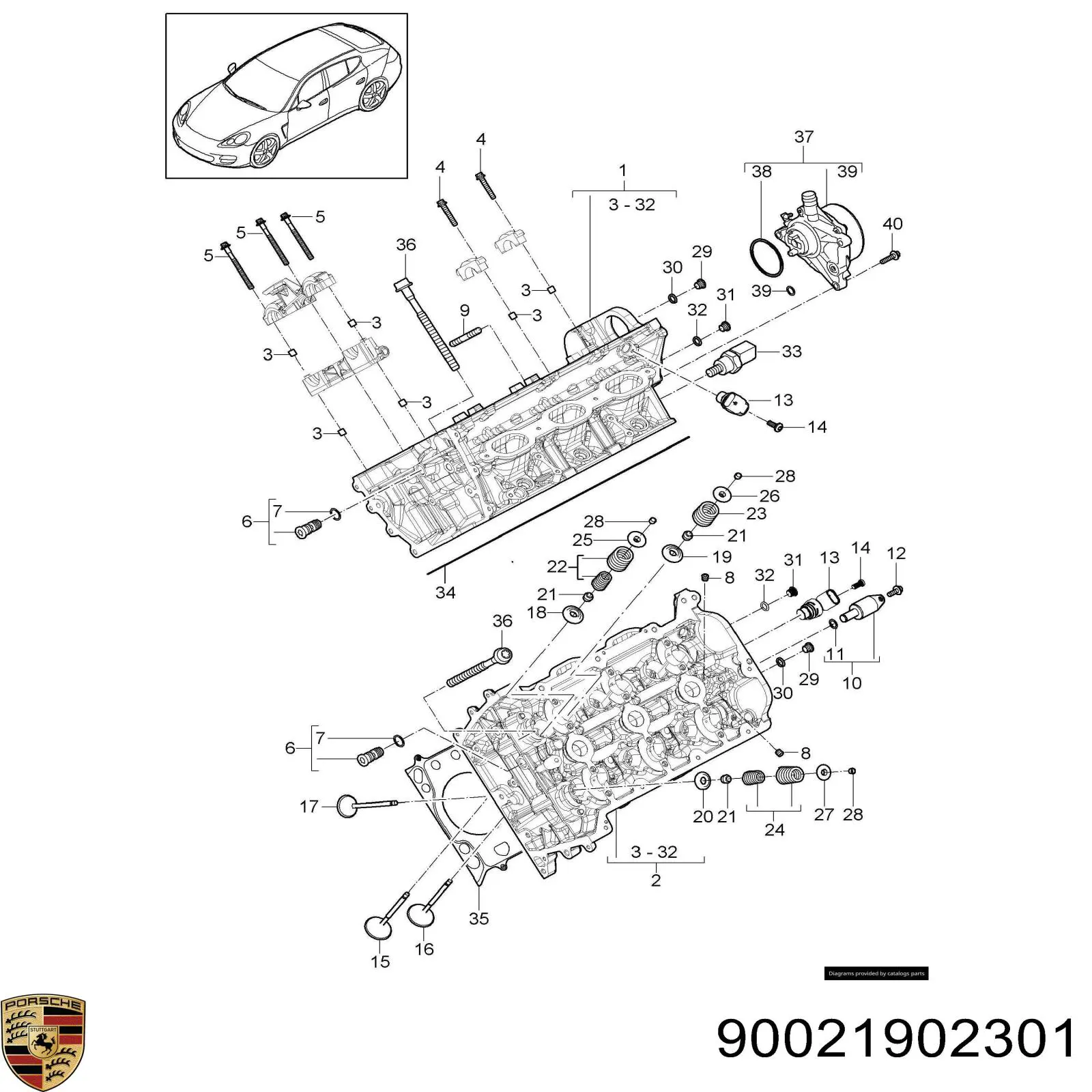  Porsche 90021902301 цена, от 5.85 USD