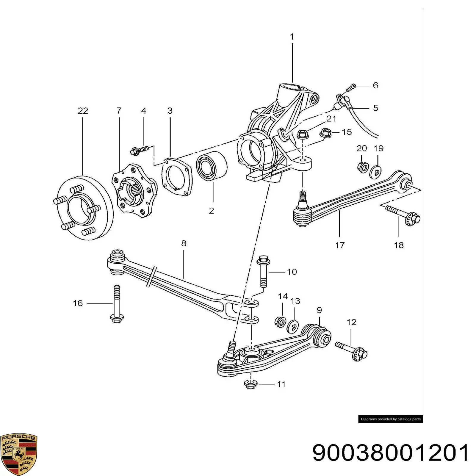  Porsche 90038001201 цена, от 1.74 USD