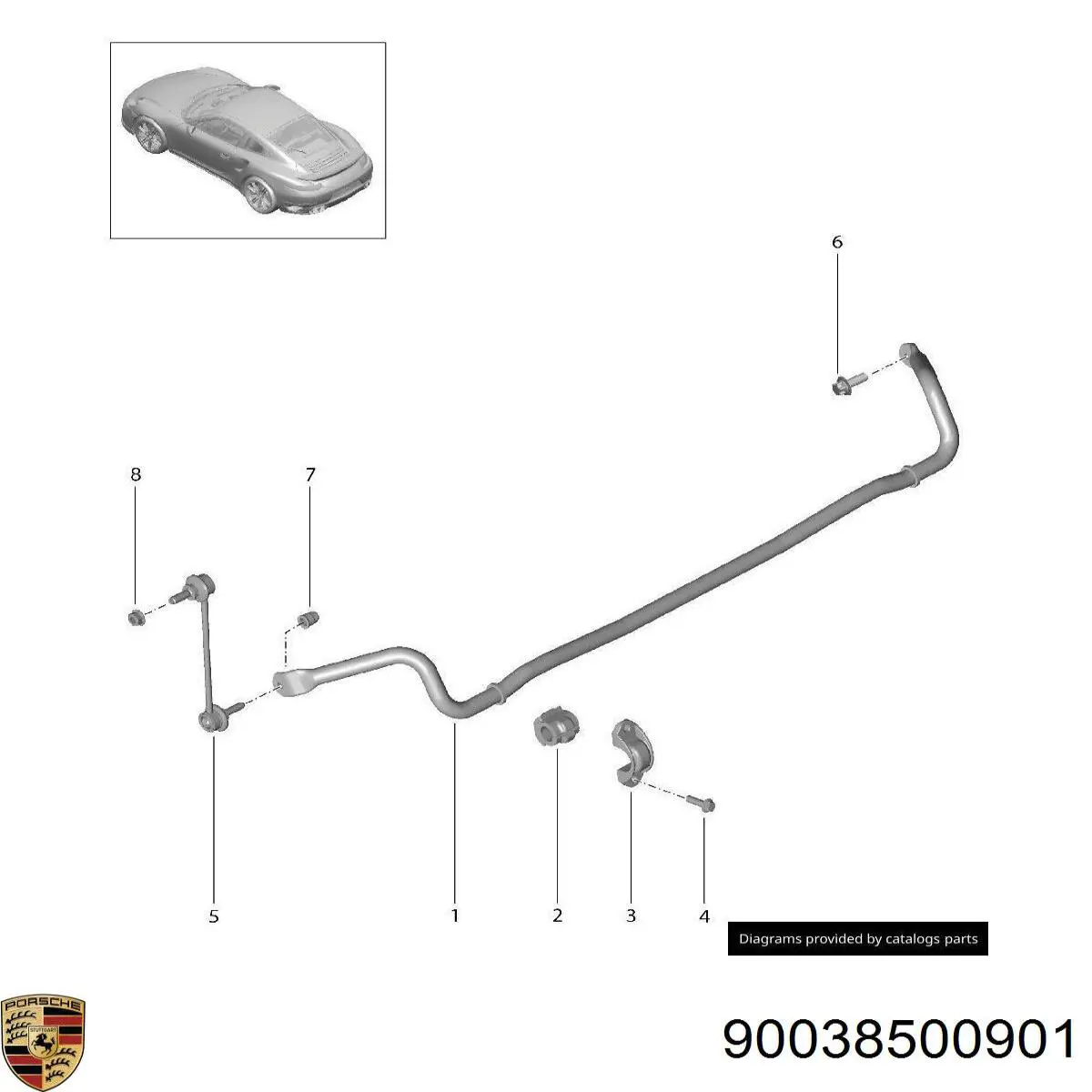  Porsche 90038500901