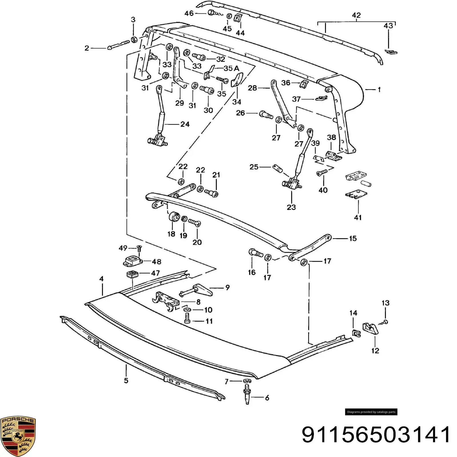  Porsche 91156503141 цена, от 1046.26 USD