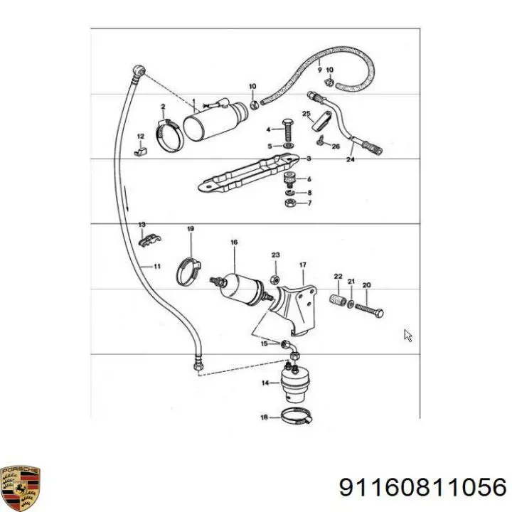 91160811056 Porsche 