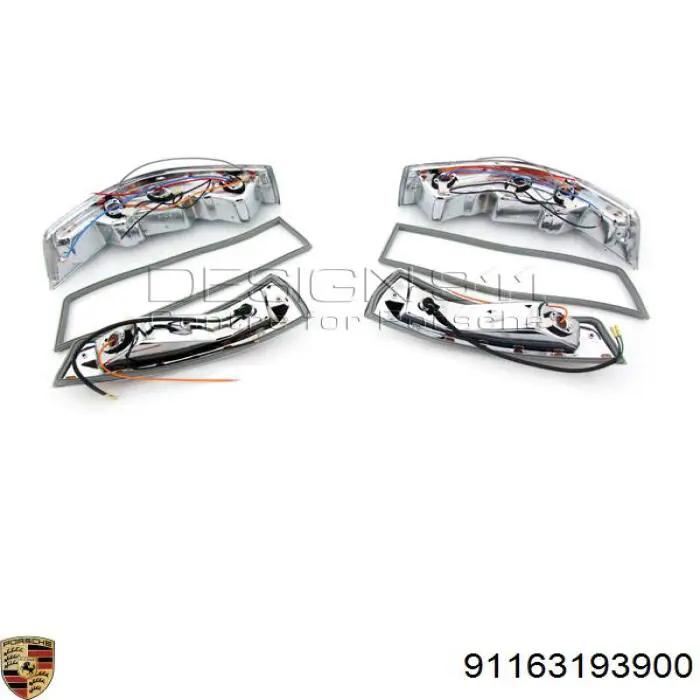 Фонарь задний левый 91163193900 Porsche