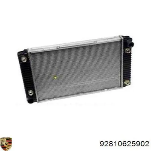 92810625902 Porsche Рамка вентилятора