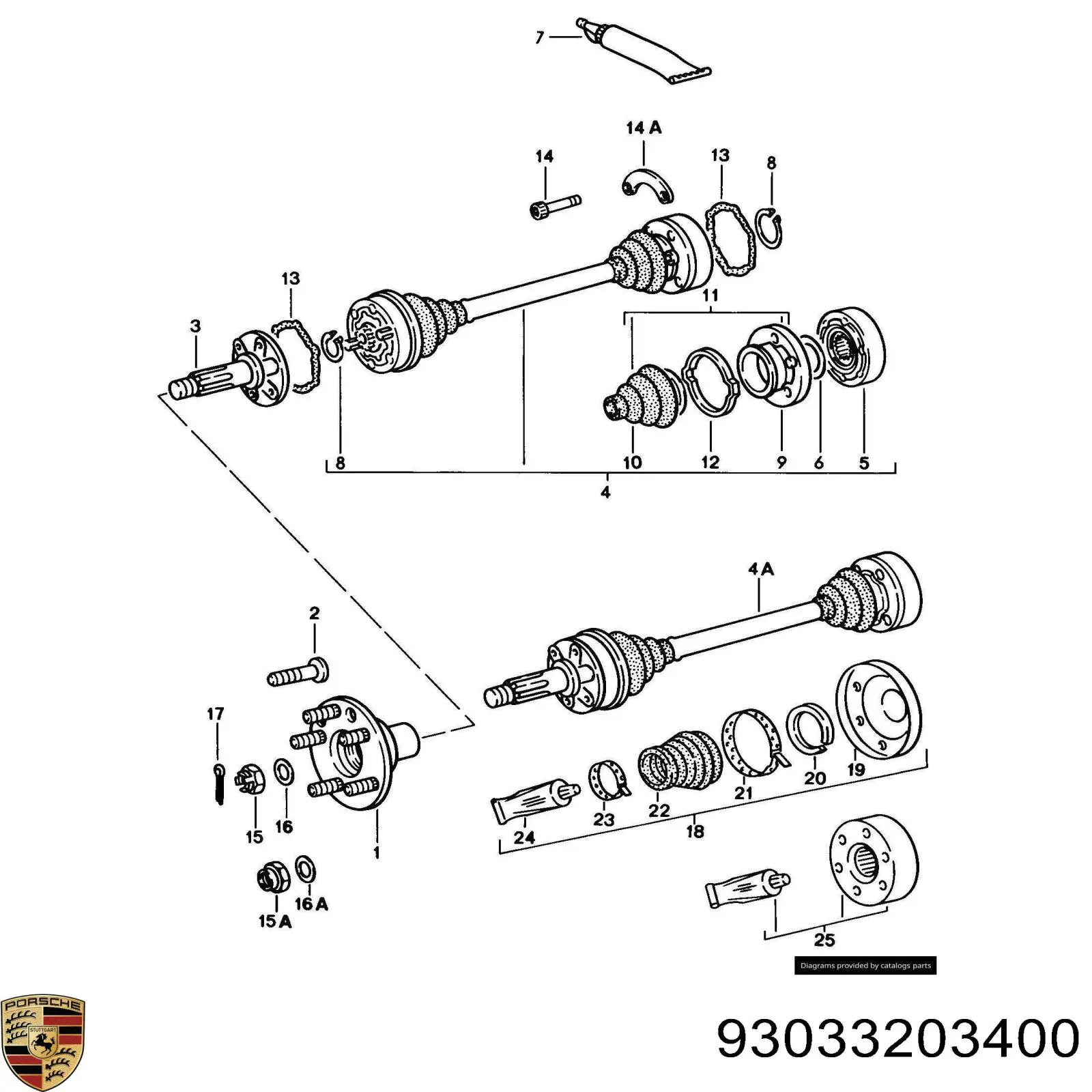 ШРУС внутренний задний G1H002PC Pascal