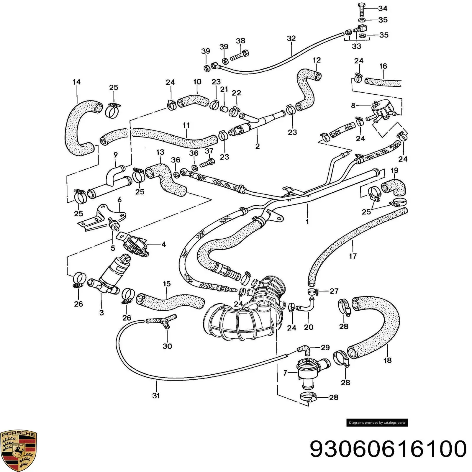 Клапан холостого хода Porsche 93060616100 цена, от 99.32 USD