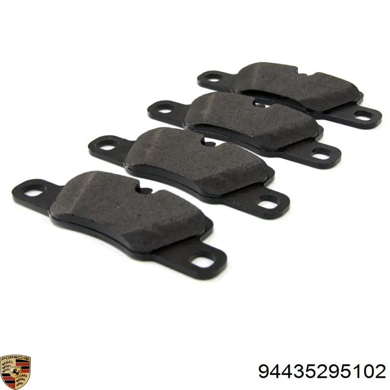 94435295102 Porsche Колодки тормозные дисковые комплект