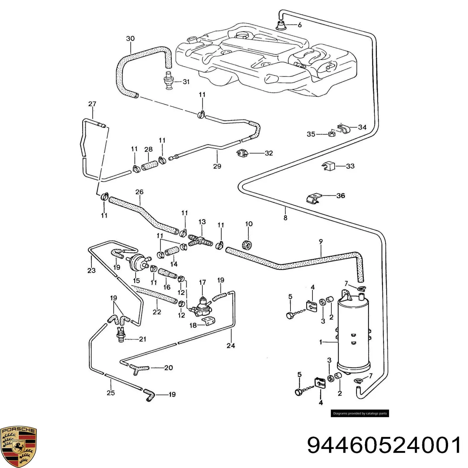  94460524002 Porsche