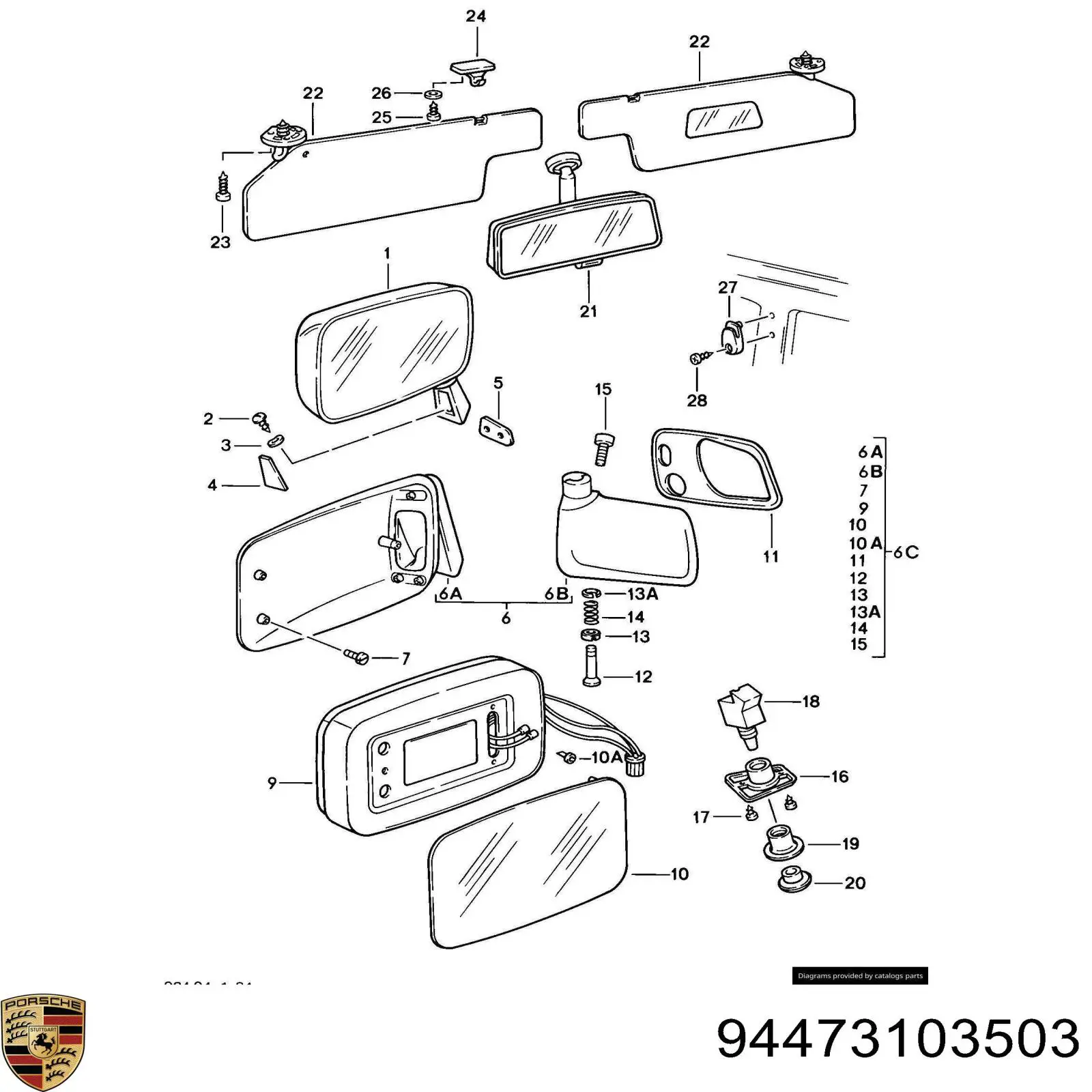 94473103503 Porsche 