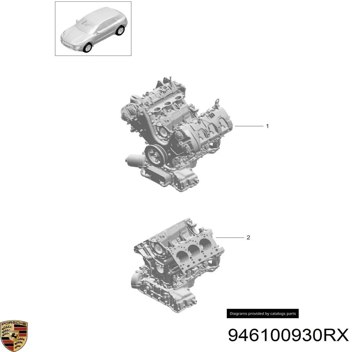 946100930RX Porsche 