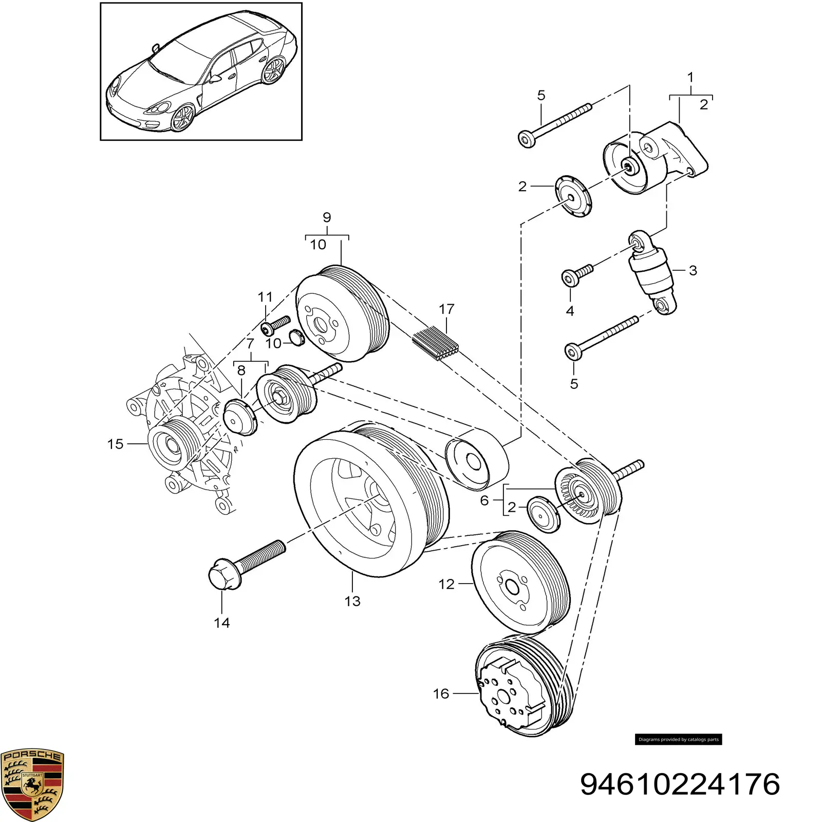 94610224176 Porsche 