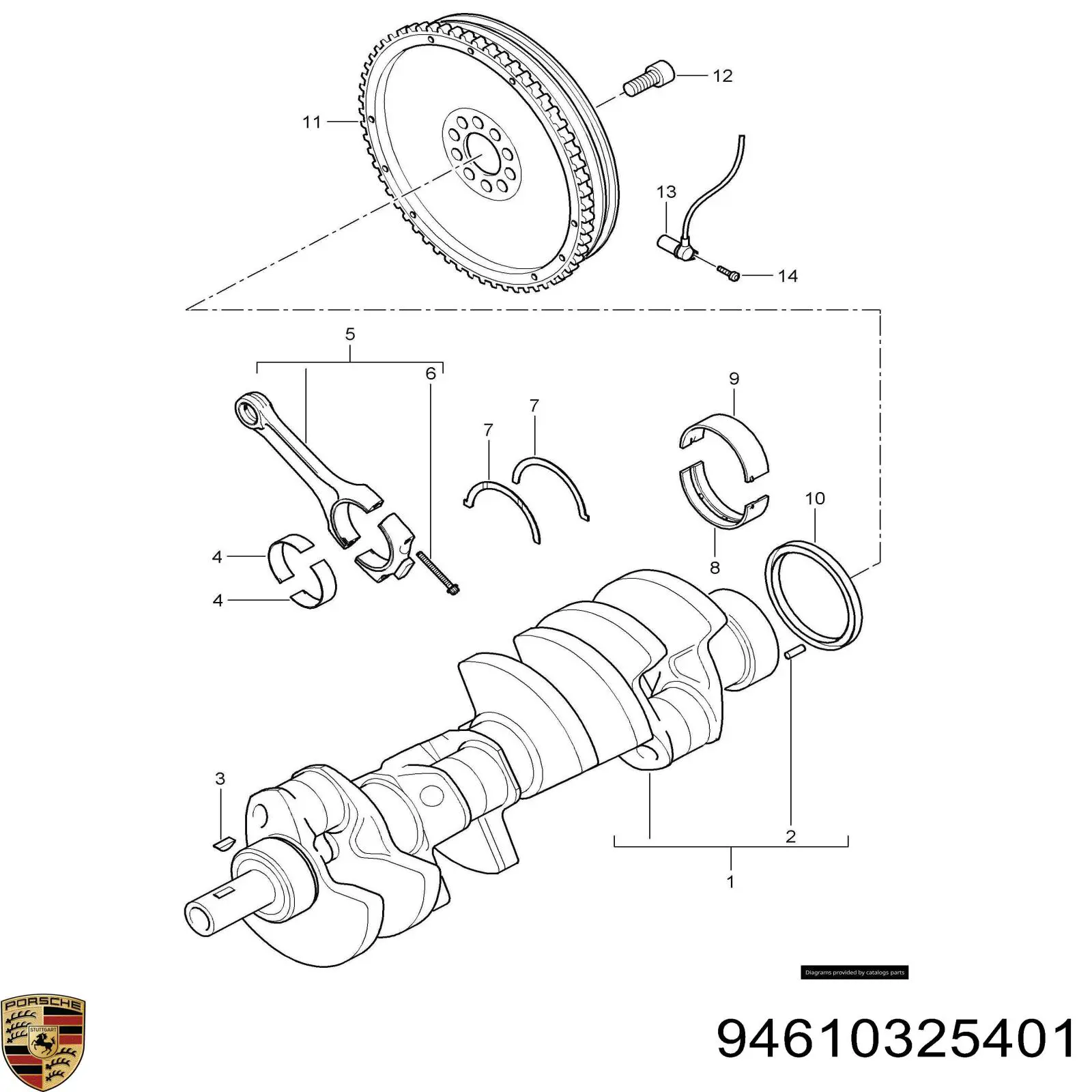  Porsche 94610325401 цена, от 338.98 USD