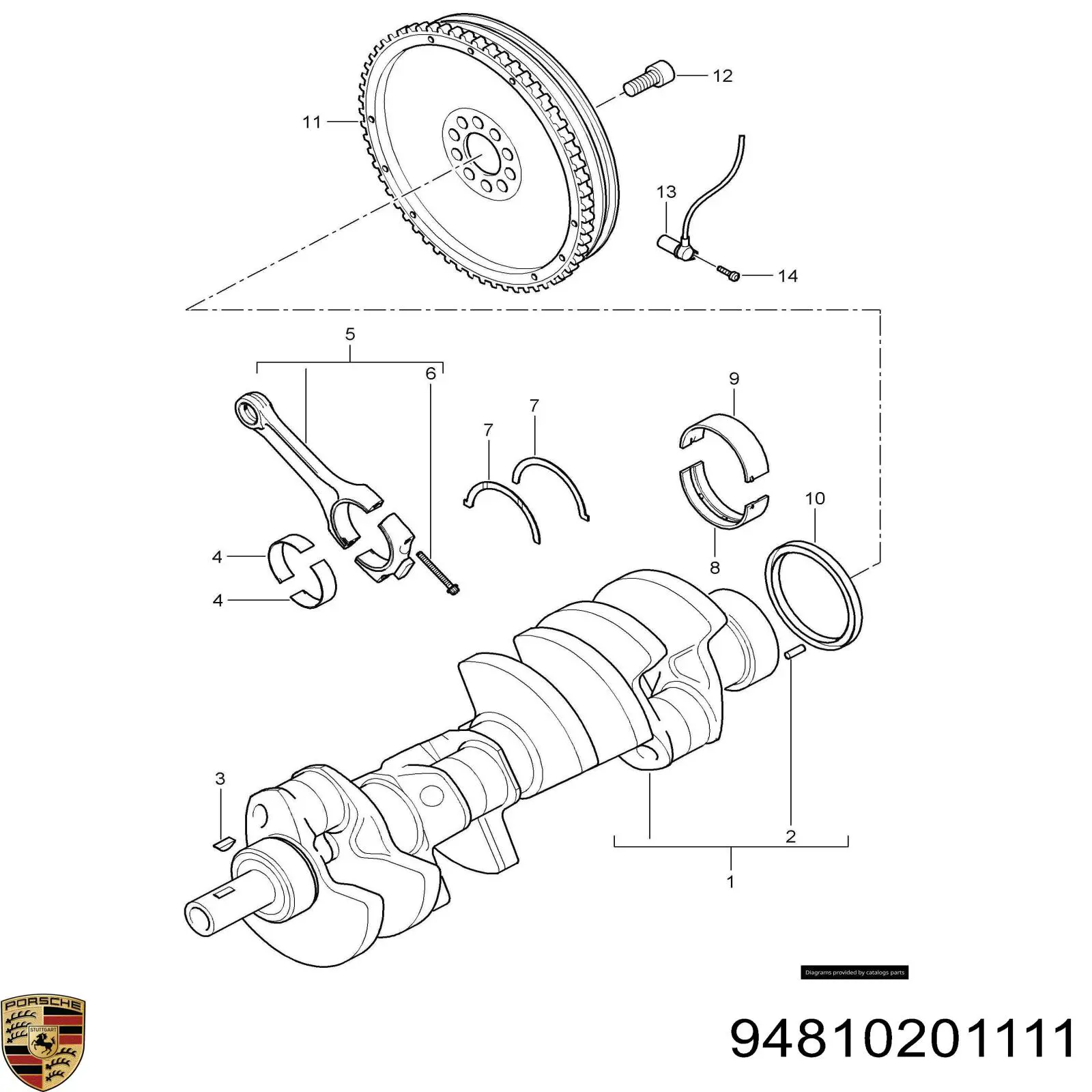 94810201111 Porsche 