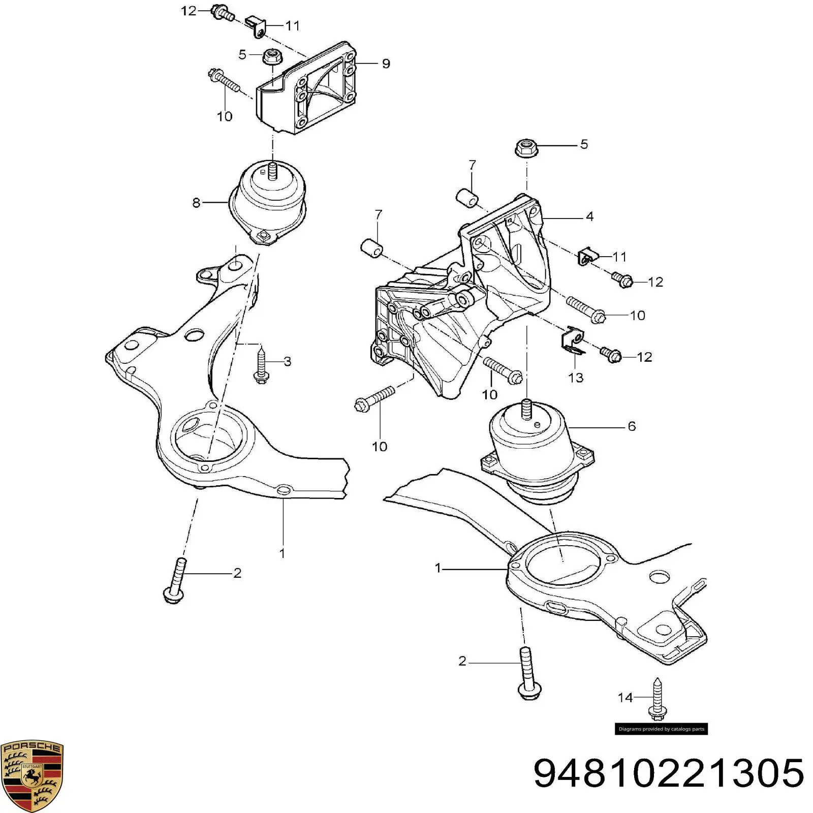 94810221305 Porsche 