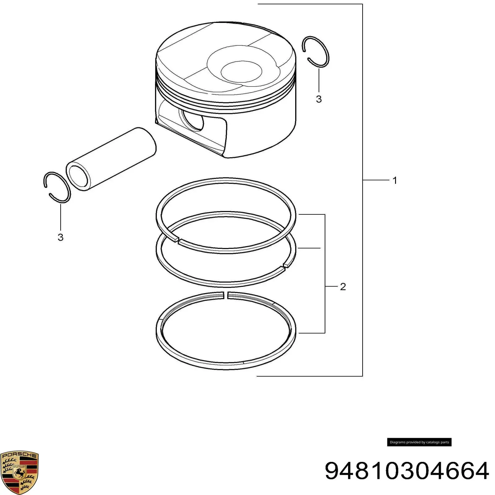 94810304664 Porsche 