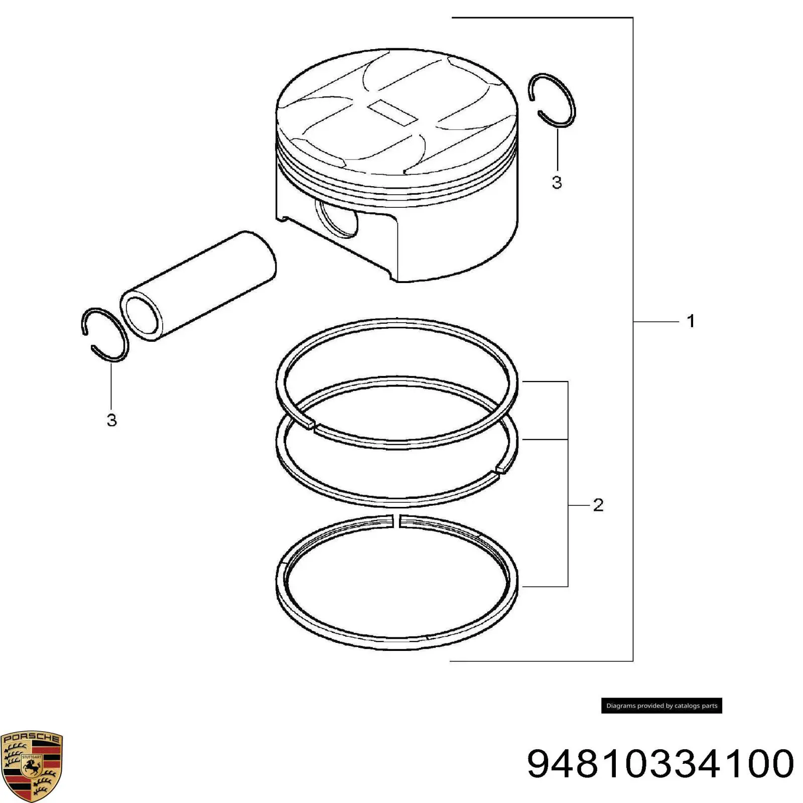 94810334100 Porsche 