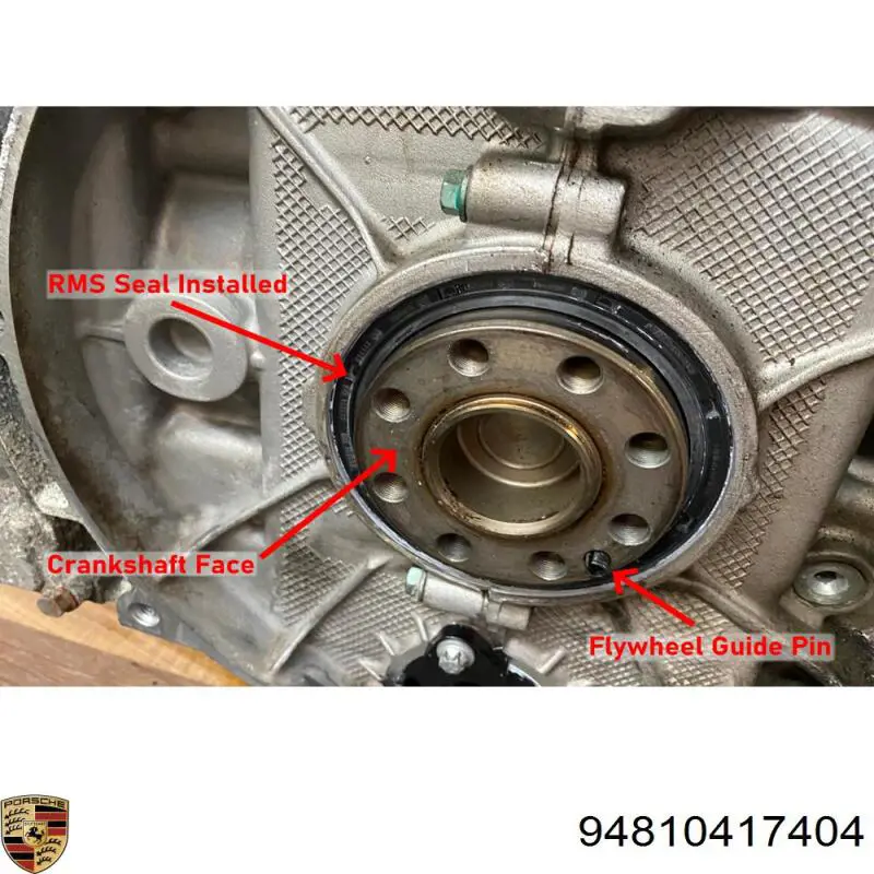 Левая прокладка ГБЦ 94810417404 Porsche