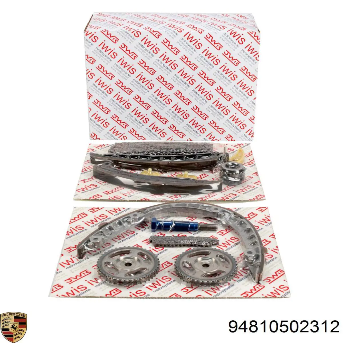 Успокоитель цепи ГРМ, верхний ГБЦ 94810502312 Porsche